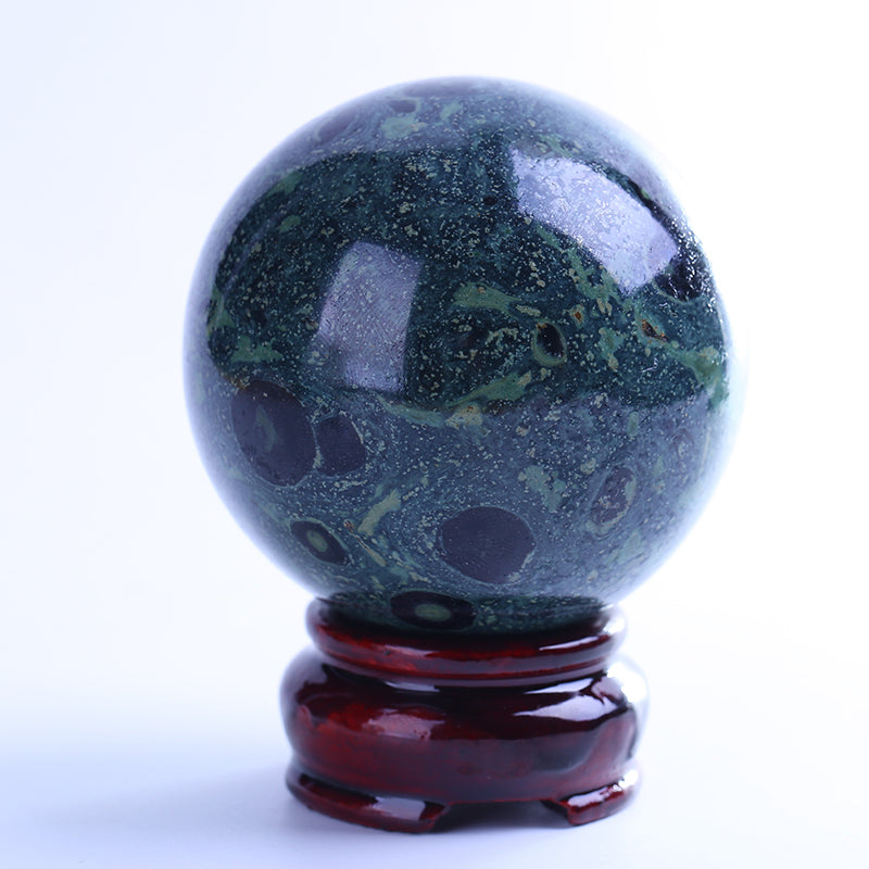 Decoración bola de cristal Peacockstone 1kg