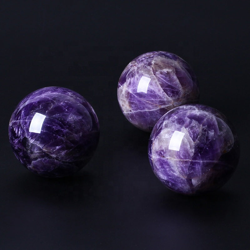 Natural Super high quality Healing Amethyst Crystal Ball Crystal Sphere For Decoration