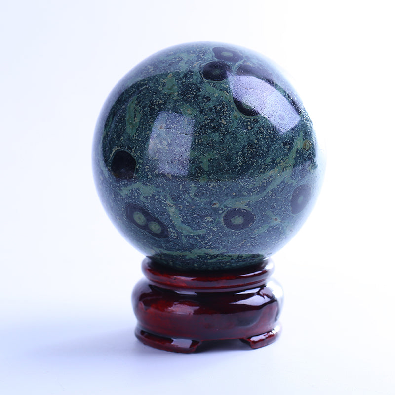 Decoración bola de cristal Peacockstone 1kg