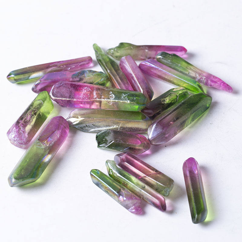 High quality gemstone plating crystal point