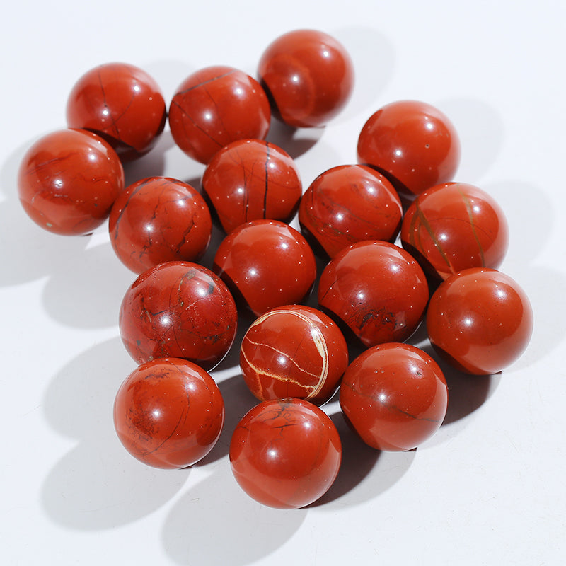 Esfera de cristal jaspe rojo bola 1kg