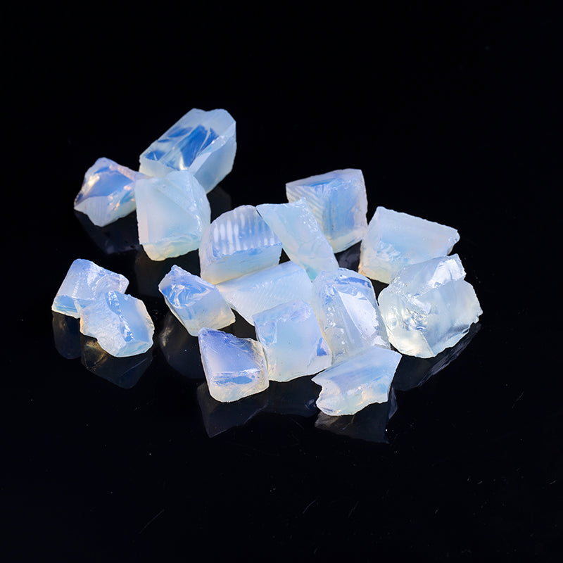Protein crystal gravel