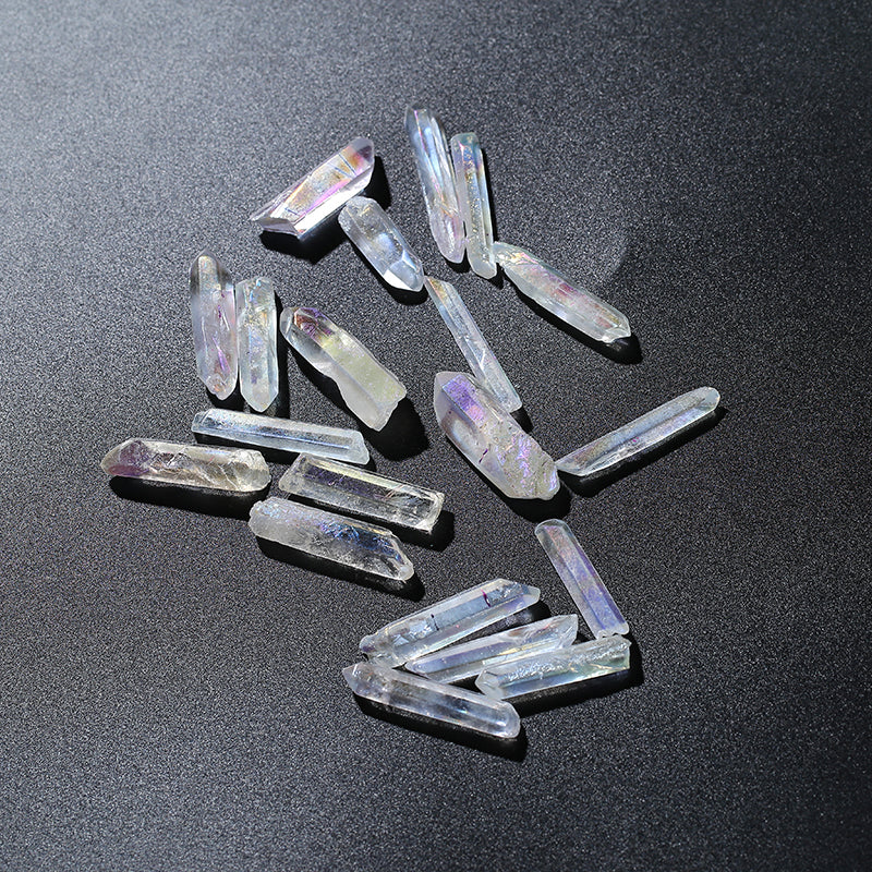 Ring Rainbow Crystal Point Pendant