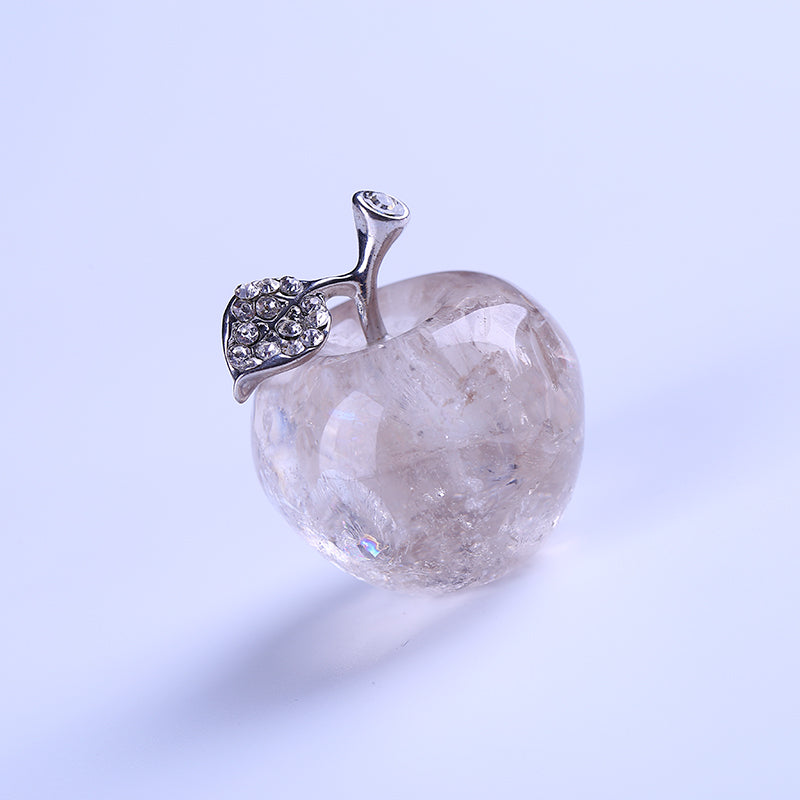 White crystal apple Christmas gift