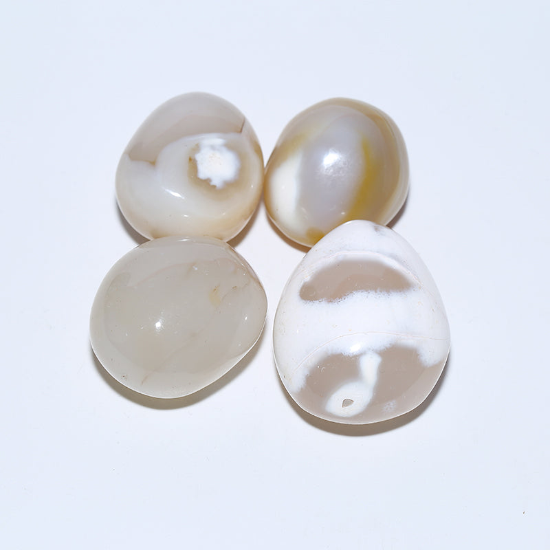 Soyamen agate crystal palm stone