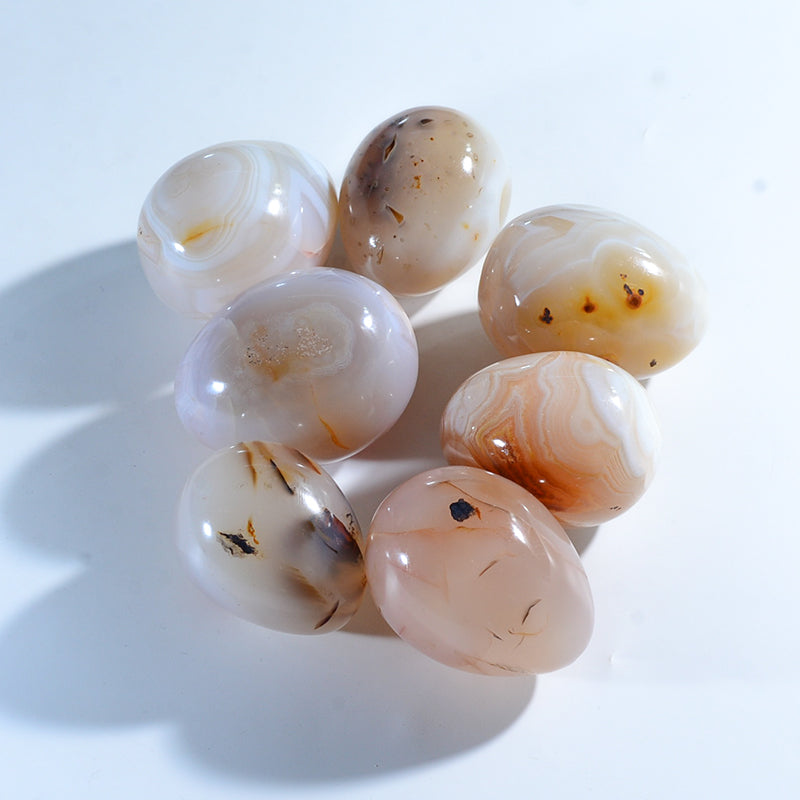 High quality natural crystal egg beautiful agate egg