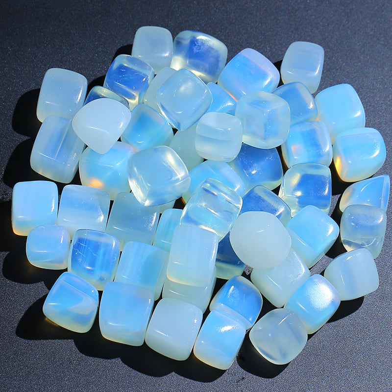 Protein crystal gravel decoration