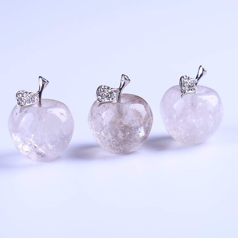 White crystal apple Christmas gift