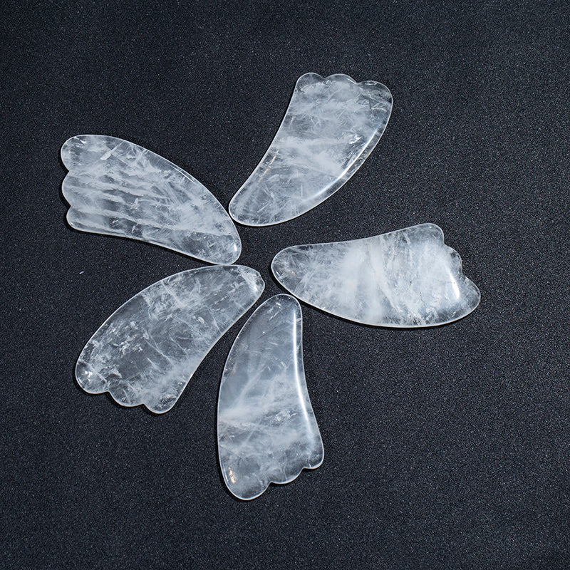 White crystal scraper treatment gift