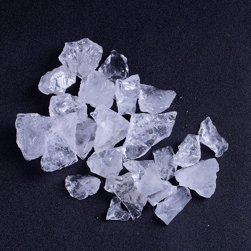 Natural crystal white quartz crystal gravel