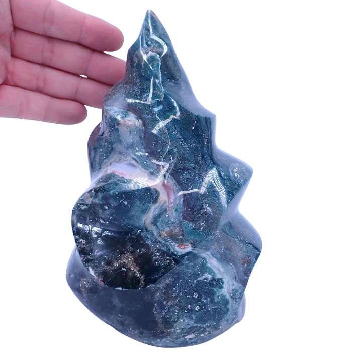 Very Rare A ++ Natural Very Artistic Jasper Flame