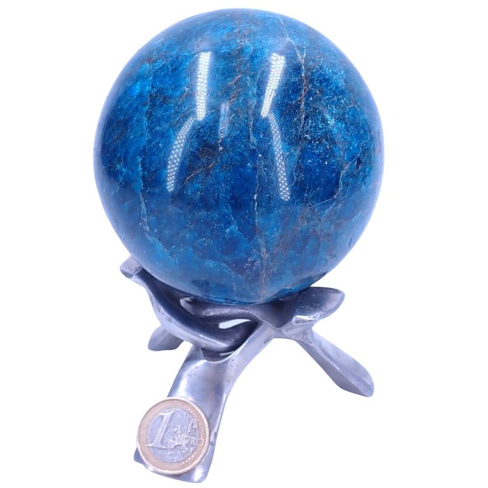 First Quality A ++ Intense Blue Apatite Sphere