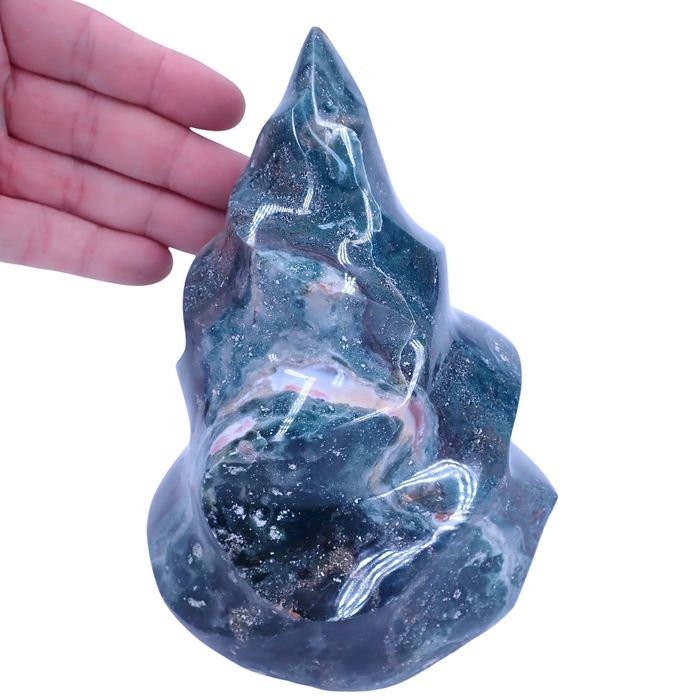Very Rare A ++ Natural Very Artistic Jasper Flame