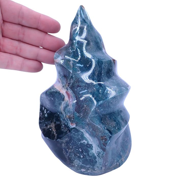 Very Rare A ++ Natural Very Artistic Jasper Flame