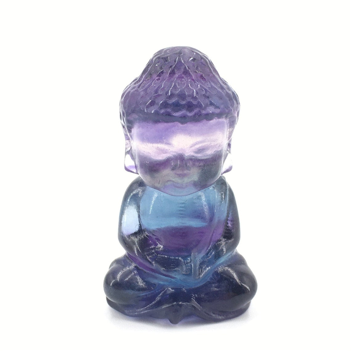 1pc Natural colorful candy fluorite crystal Amitabha