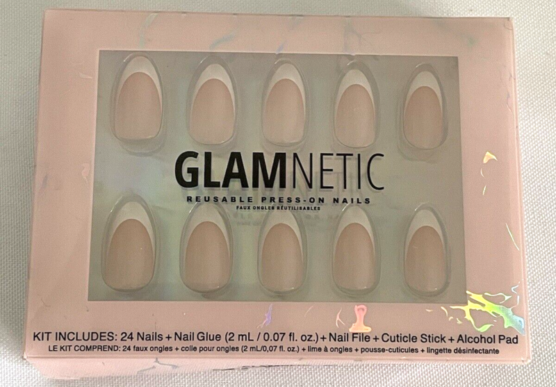 Glamnetic MA DAMN Short Almond Press on Nails New