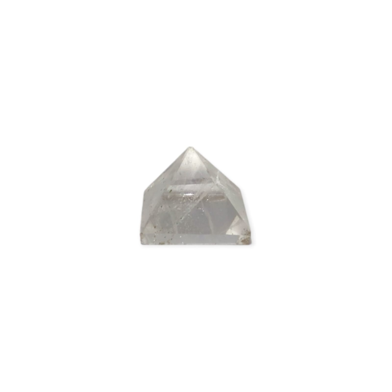 Clear Quartz 15mm Stone Pyramid Mini Pocket Sized Healing Crystal Gemstone 1pcs
