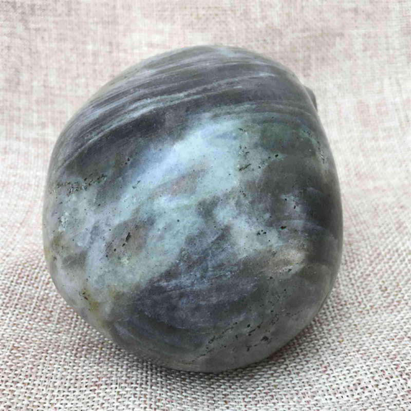 Natural Labradorite Skull,Quartz Crystal Skull,Hand Carved,Home