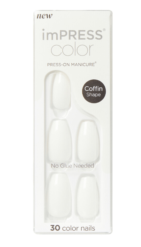 Kiss ImPress Press-On Manicure Color Nails (Pure Fit)Added New Colors You Choose