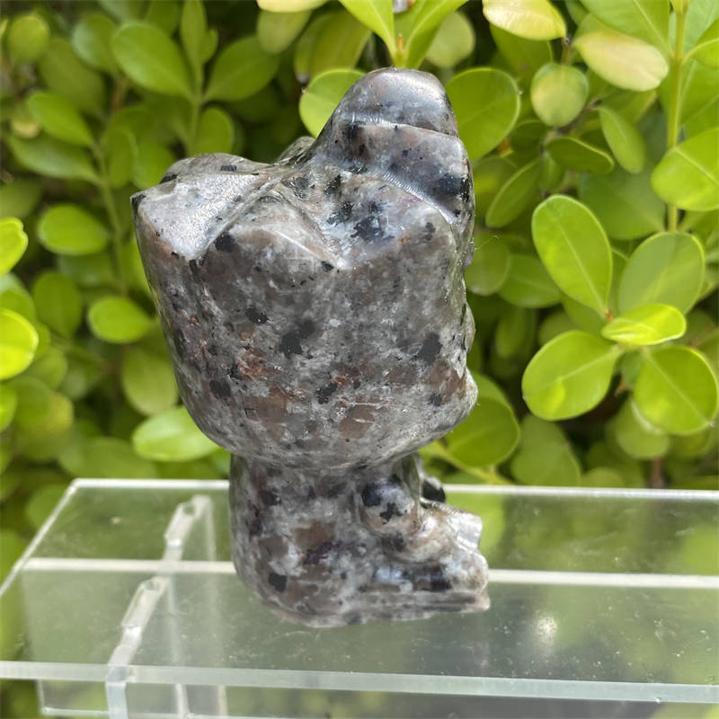 1pc mixed Natural stone carved Quartz Crystal stone skull Reiki healing