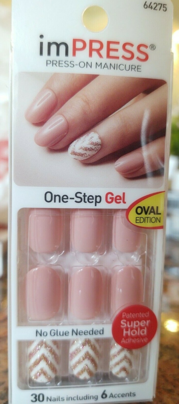 Kiss imPRESS Press-On Manicure One Step False Nails + Accents U PICK COLOR New!!