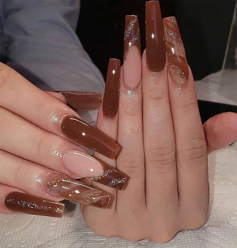 24 Piece Nail Art Press On Tips Fake Nail Tips False Nails Pick Your Style!