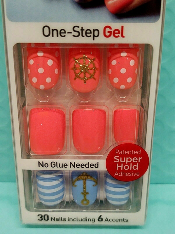 Kiss imPRESS Press-On Manicure One Step False Nails + Accents U PICK COLOR New!!