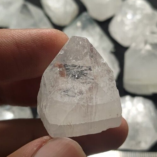 big apophyllite tips apophyllite point apophyllite pyramid raw stones lot 1365