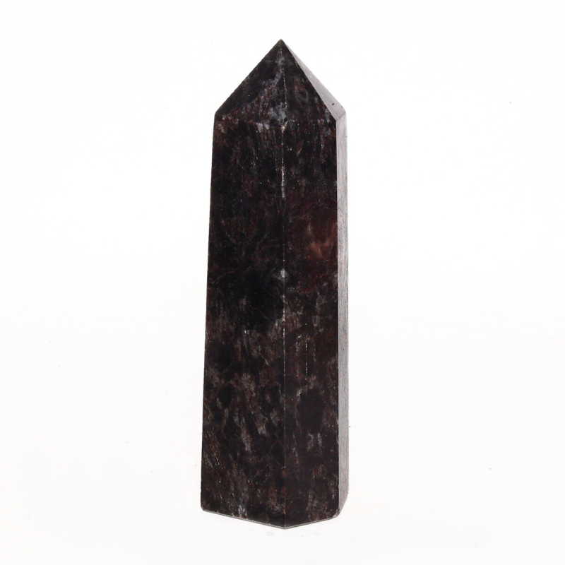 780g Natural Fireworks Stone Obelisk Quartz Tower Crystal Wand Point Healing