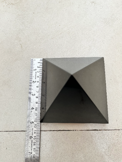 Natural Large Black Tourmaline 115MM Pyramid Crystal Reiki Healing Root Chakra