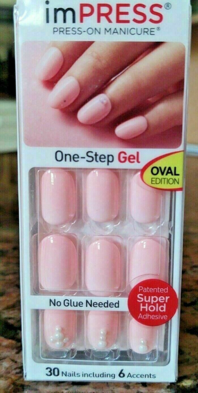 Kiss imPRESS Press-On Manicure One Step False Nails + Accents U PICK COLOR New!!