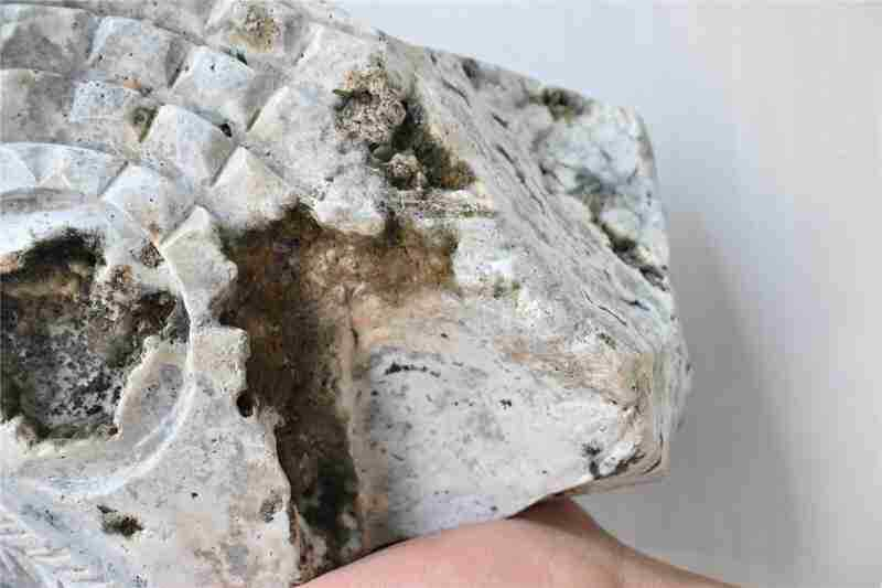 1.55kg Natural unknown quartz skull carved Quartz Crystal skull Healing