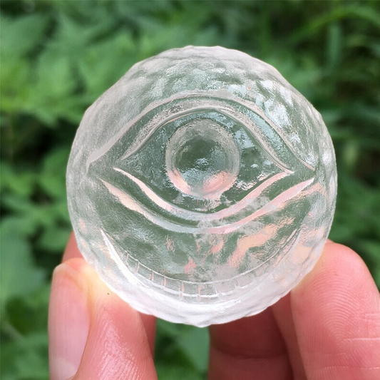 1PC Melting stone Ball Quartz Energy Reiki heal Divination Gifts Mineral Samples