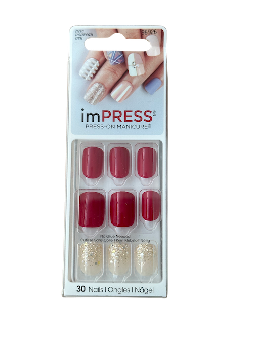 Kiss imPRESS Press-On Manicure One Step + Accents U PICK COLOR New!!  #104
