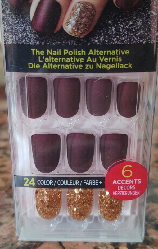 Kiss imPRESS Press-On Manicure One Step False Nails + Accents U PICK COLOR New!!