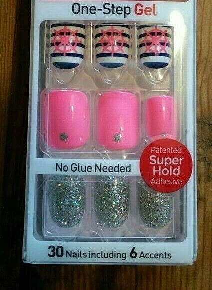 Kiss imPRESS Press-On Manicure One Step False Nails + Accents U PICK COLOR New!!