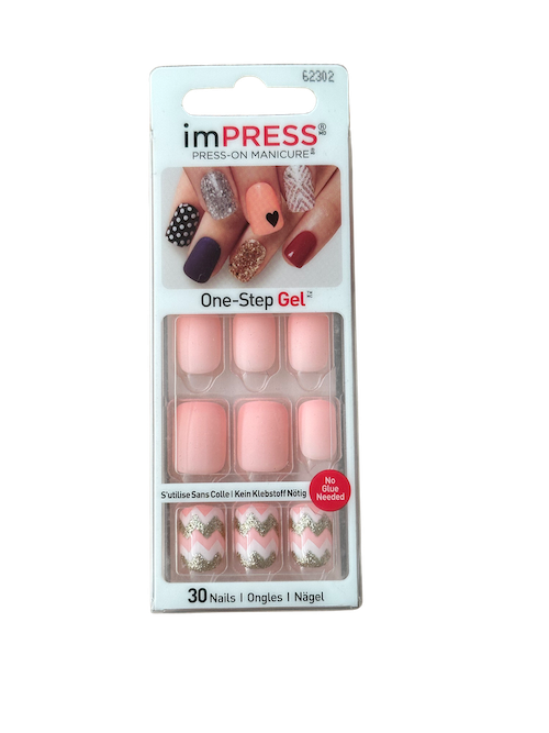 Kiss imPRESS Press-On Manicure One Step + Accents U PICK COLOR New!!  #104