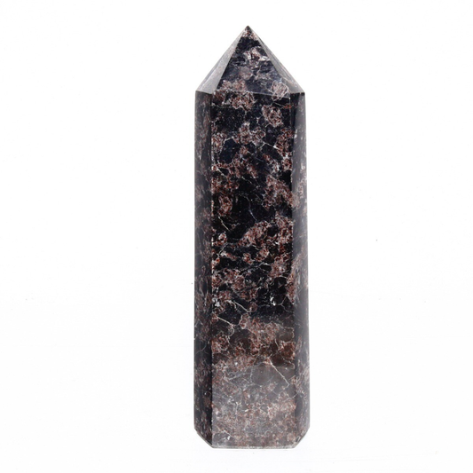 1052g Natural Fireworks Stone Obelisk Quartz Tower Crystal Wand Point Healing