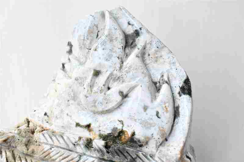 1.55kg Natural unknown quartz skull carved Quartz Crystal skull Healing