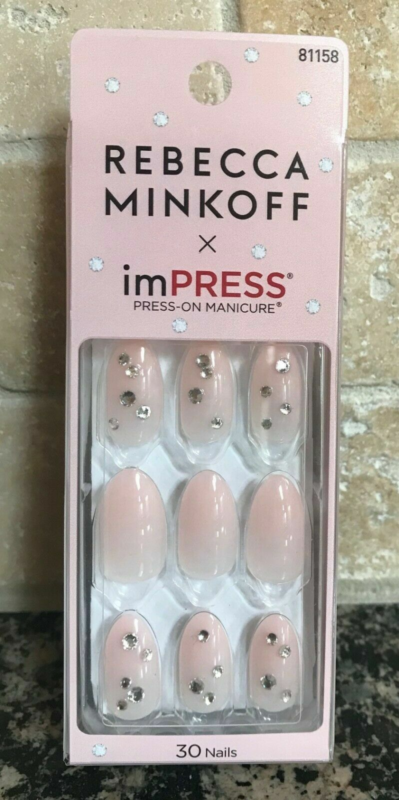 Kiss imPRESS Press-On Manicure One Step False Nails + Accents U PICK COLOR New!!