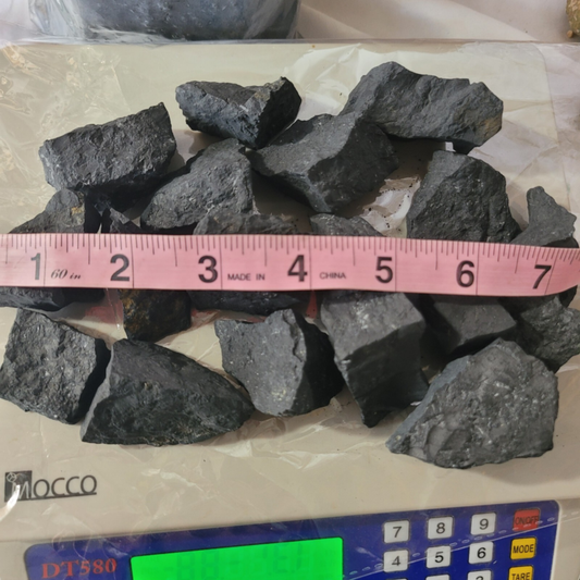 Raw Shungite Crystal Rough Material EMF Blocker Purification 2 lbs/1 kilo