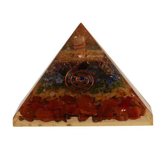 Orgone Chakra Pyramid 7 Chakr Energy Generator Orgonit Pyramid Free Shipping