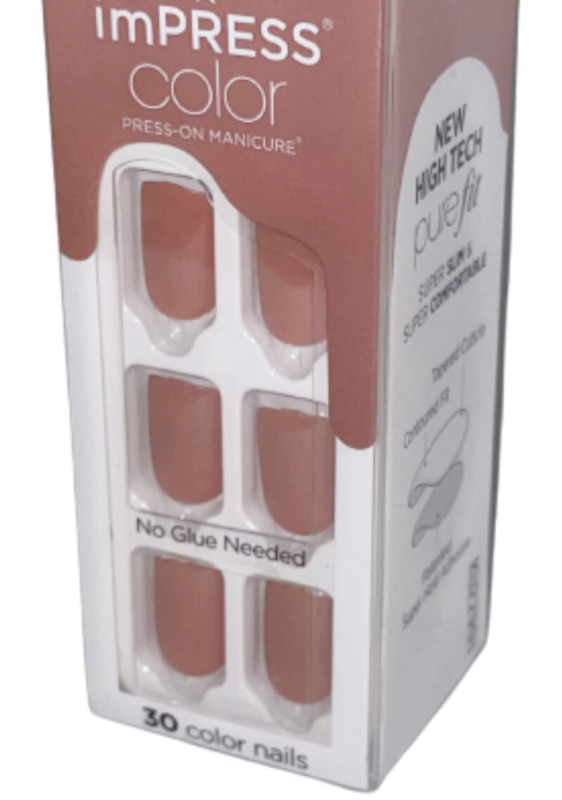Kiss ImPress Press-On Manicure Color Nails (Pure Fit)Added New Colors You Choose