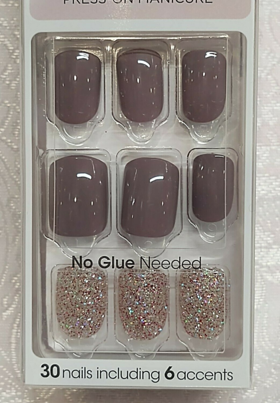 Kiss imPRESS Press-On Manicure One Step False Nails + Accents U PICK COLOR New!!