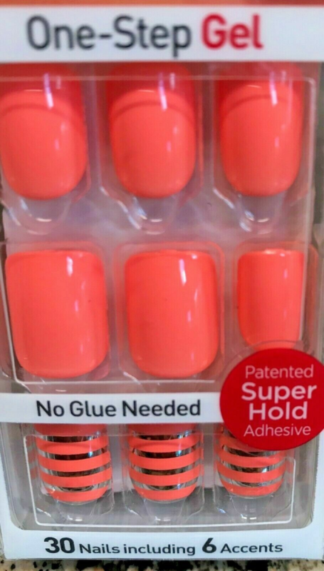 Kiss imPRESS Press-On Manicure One Step False Nails + Accents U PICK COLOR New!!
