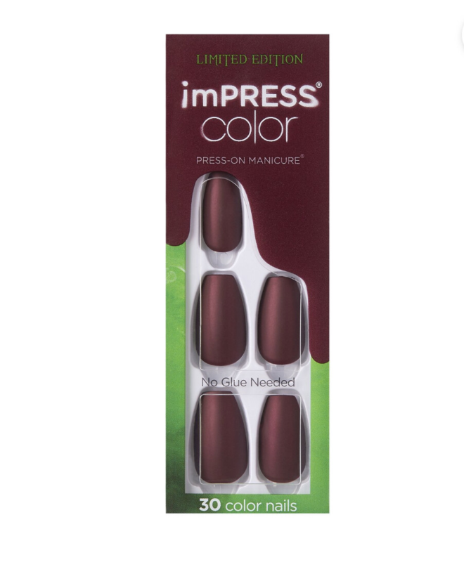 Kiss ImPress Press-On Manicure Color Nails (Pure Fit)Added New Colors You Choose
