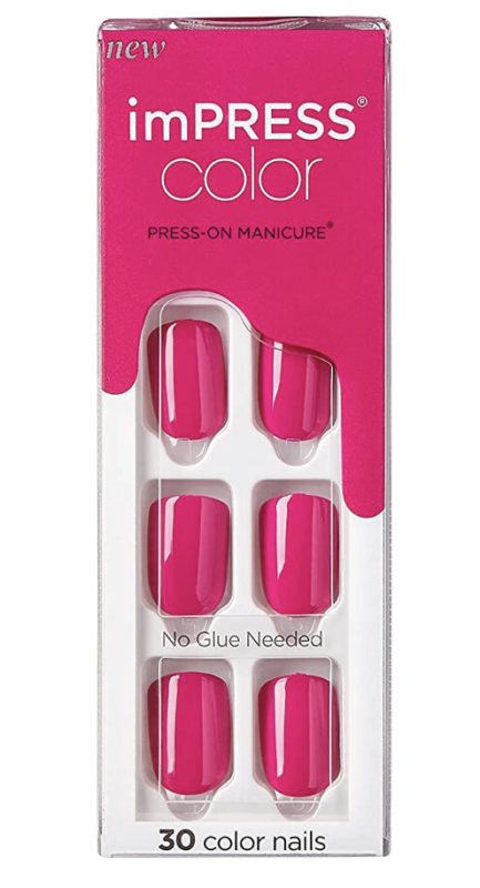 Kiss ImPress Press-On Manicure Color Nails (Pure Fit)Added New Colors You Choose