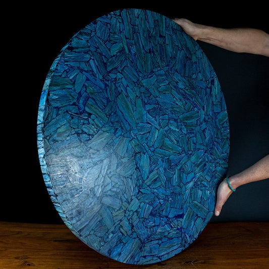 Museum Piece Natural Azurite Tabletop- 22377 g