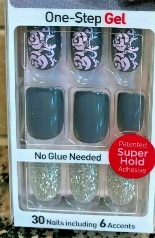 Kiss imPRESS Press-On Manicure One Step False Nails + Accents U PICK COLOR New!!