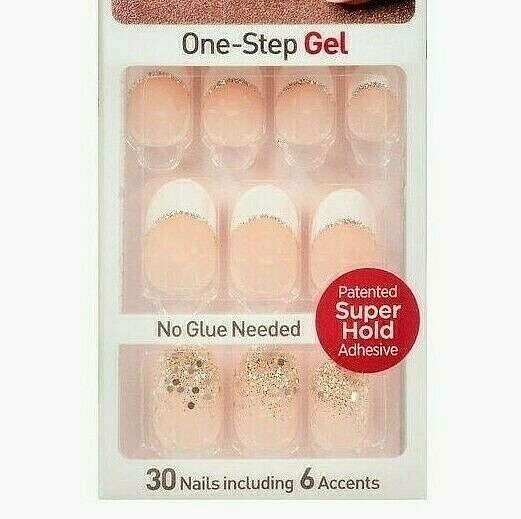 Kiss imPRESS Press-On Manicure One Step False Nails + Accents U PICK COLOR New!!